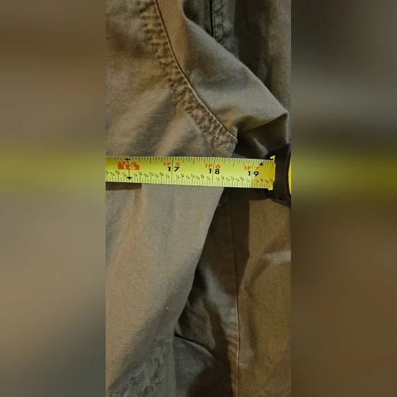 American Rag - Natural Hues & Greens Casual Fall Utililty Jacket / Coat​​​​ - Picture 6 of 7